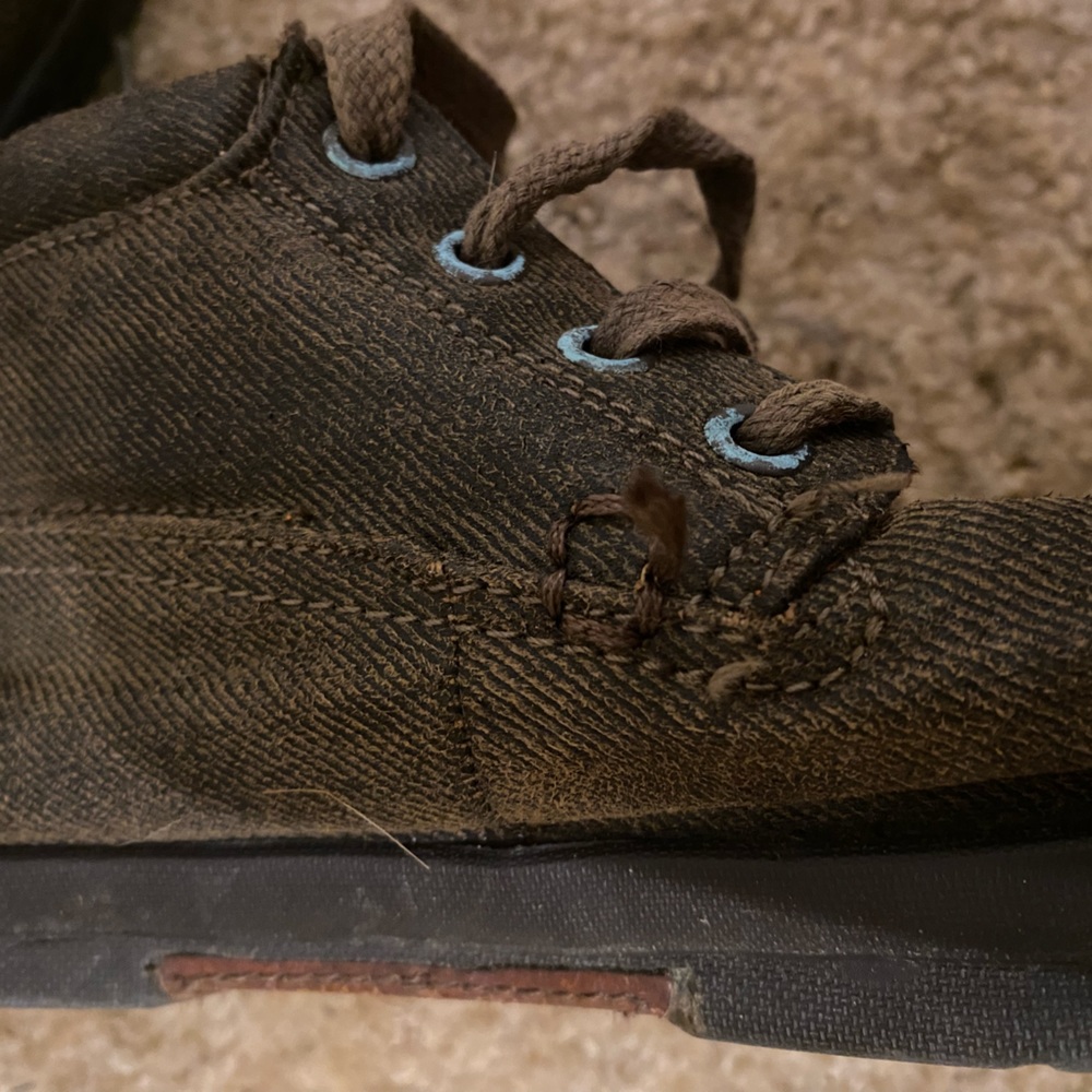 💫 Toms 7.5 Wide Lace up Shoes - Picture 9 of 11
